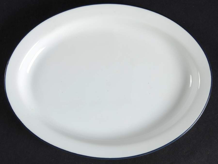 Christianshavn Blue Underplate for Gravy Boat by Dansk-1