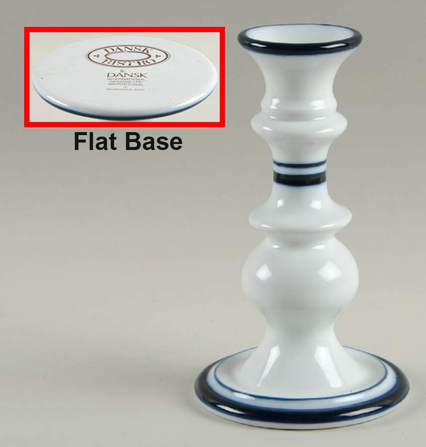 Christianshavn Blue 6" Candlestick by Dansk-1