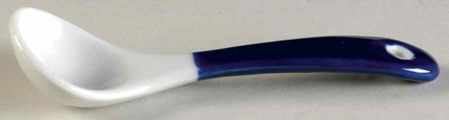 Christianshavn Blue Jam/Preserve Spoon by Dansk-1