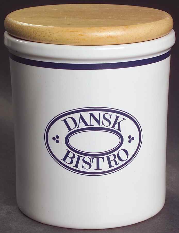 Christianshavn Blue Small Canister & Lid by Dansk-1
