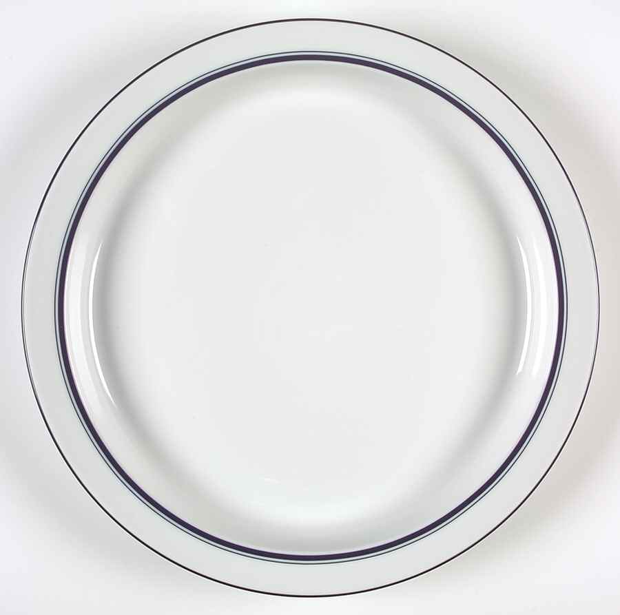 Christianshavn Blue 13" Chop Plate (Round Platter) by Dansk-1
