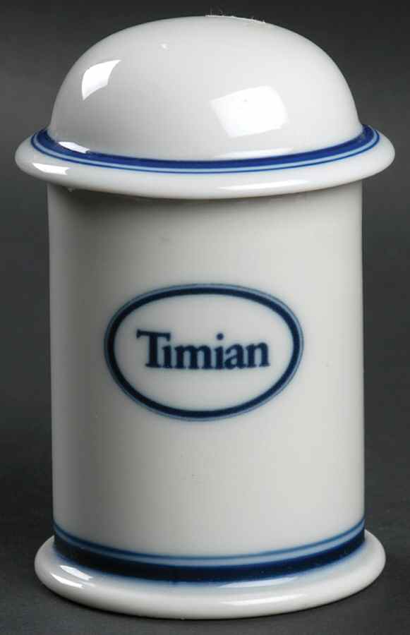 Christianshavn Blue Spice Jar Set Individual Jar & Lid by Dansk-1