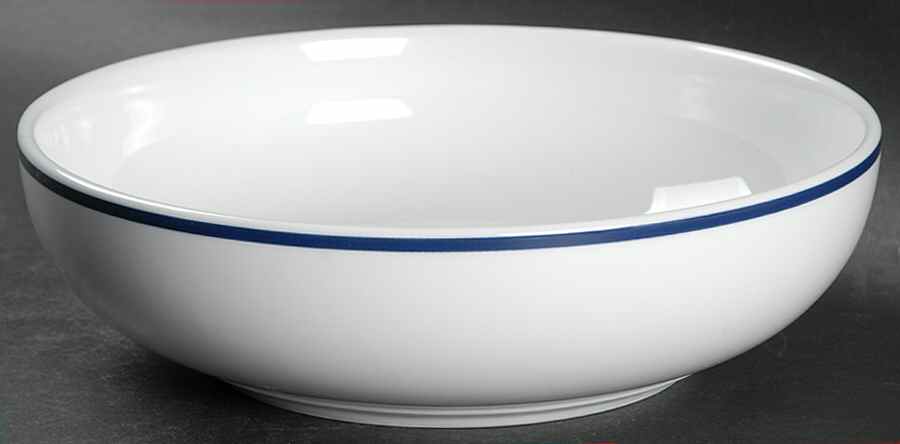 Christianshavn Blue 8" Individual Pasta Bowl by Dansk-1