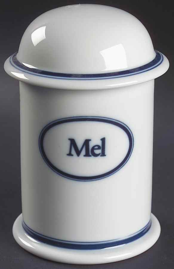Christianshavn Blue Spice Jar Set Individual Jar & Lid by Dansk-1