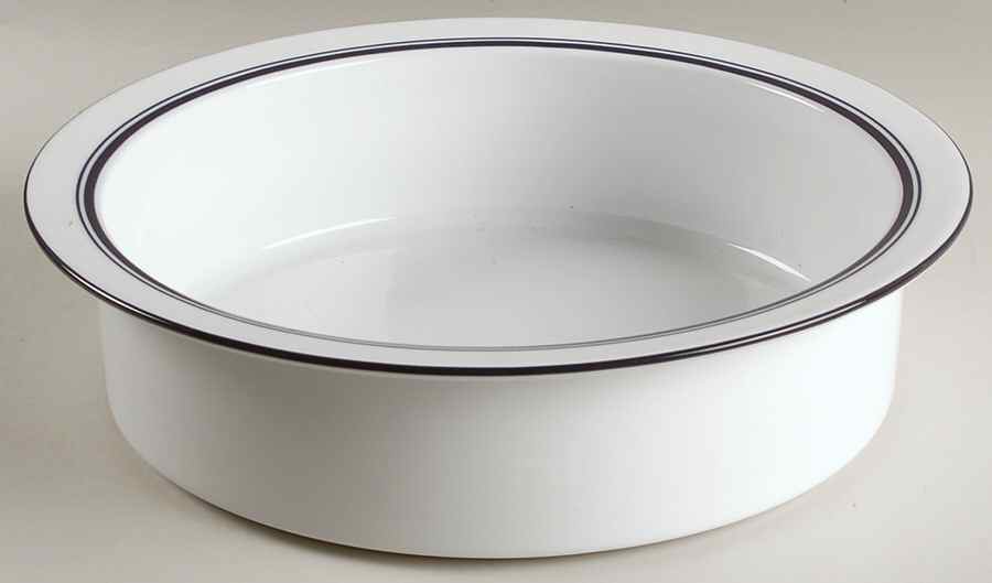 Christianshavn Blue 11" Round Vegetable Bowl by Dansk-1