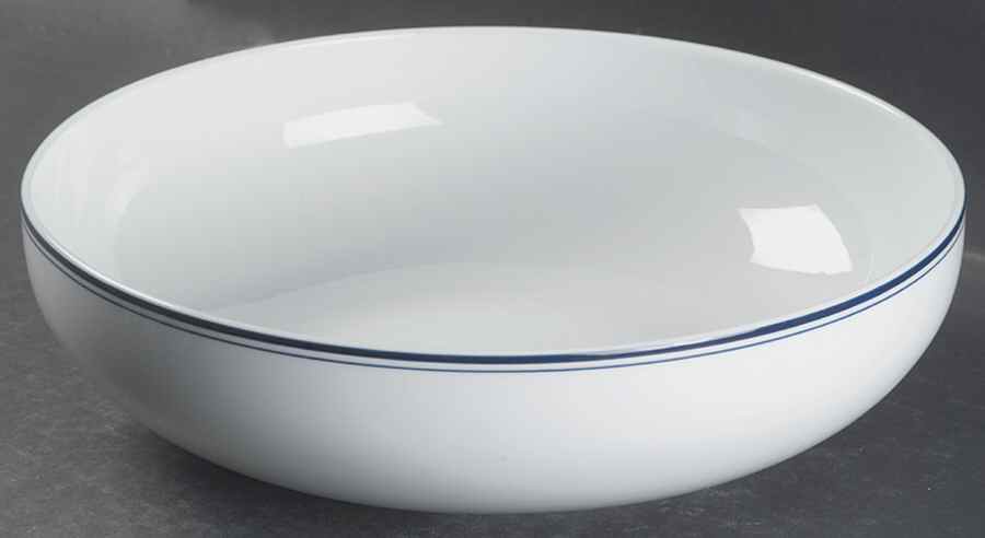 Christianshavn Blue 11" Pasta Serving Bowl by Dansk-1