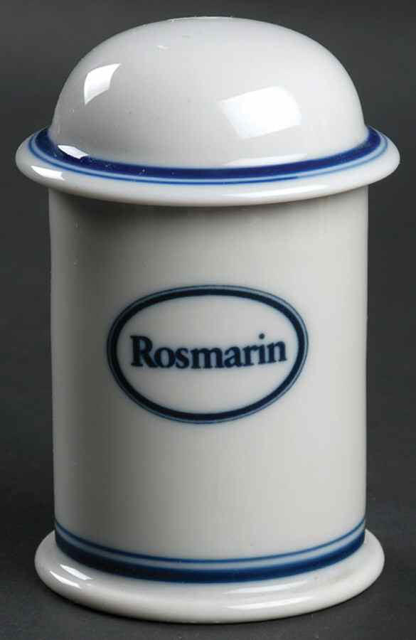 Christianshavn Blue Spice Jar Set Individual Jar & Lid by Dansk-1