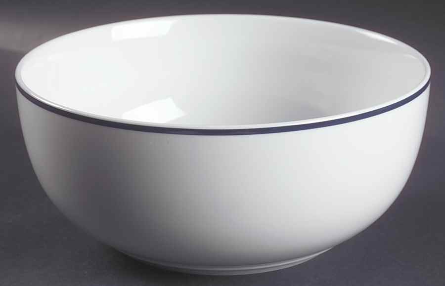 Christianshavn Blue 8" Salad Serving Bowl by Dansk-1