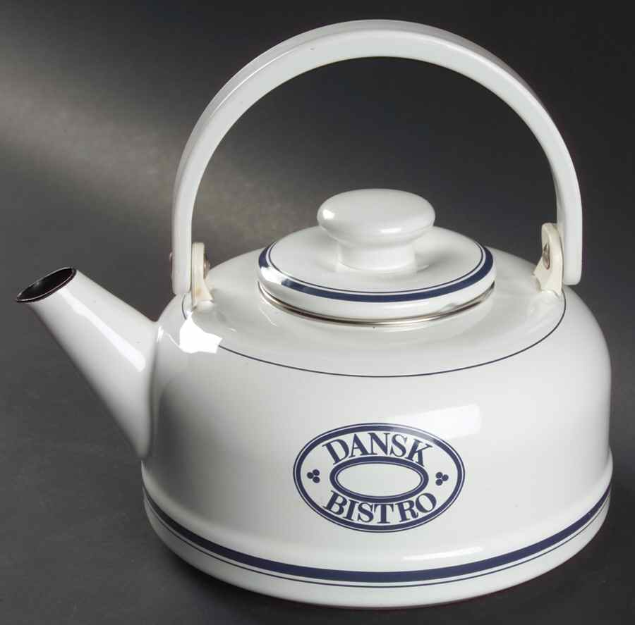 Christianshavn Blue Kettle & Lid by Dansk-1