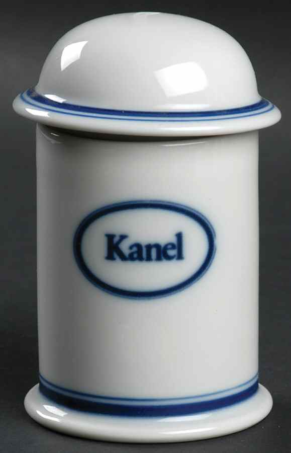 Christianshavn Blue Spice Jar Set Individual Jar & Lid by Dansk-1