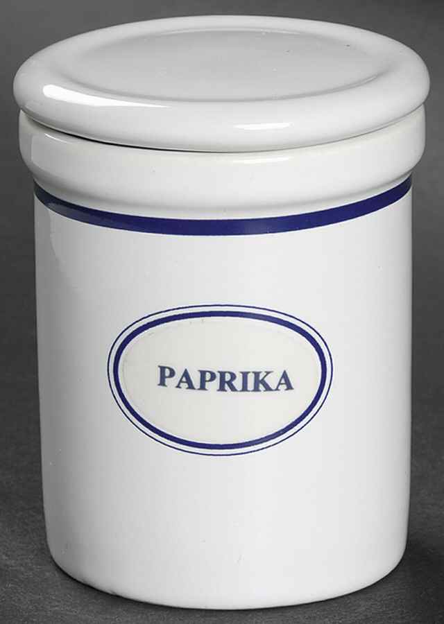 Christianshavn Blue Paprika Spice Jar & Lid by Dansk-1