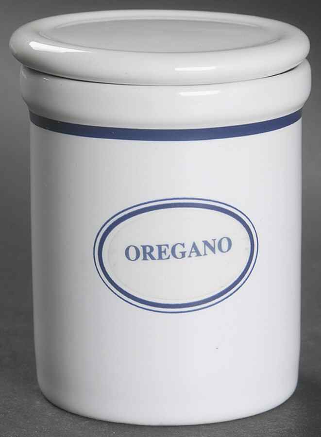 Christianshavn Blue Oregano Spice Jar & Lid by Dansk-1
