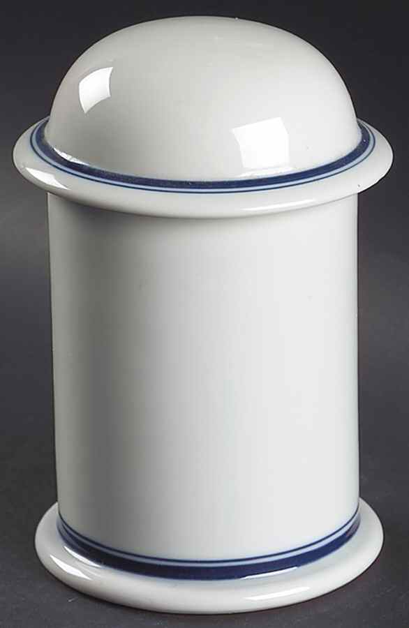 Christianshavn Blue 4" Storage Jar & Lid by Dansk-1