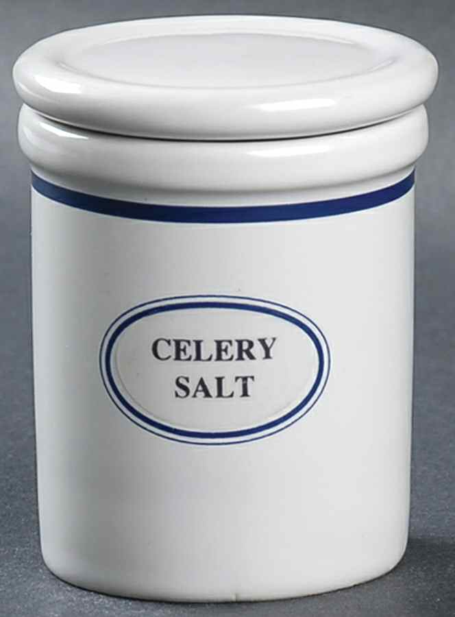 Christianshavn Blue Celery Salt Spice Jar & Lid by Dansk-1