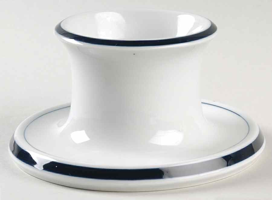 Christianshavn Blue 3" Candlestick by Dansk-1