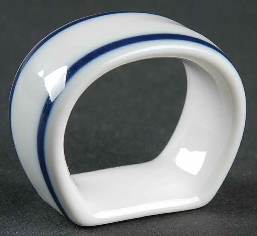 Christianshavn Blue Napkin Ring by Dansk-1