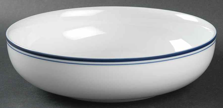 Christianshavn Blue 8" Individual Pasta Bowl by Dansk-1