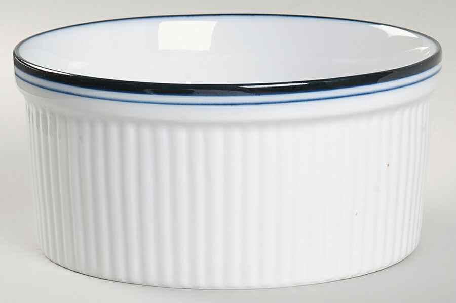 Christianshavn Blue 6" Souffle by Dansk-1