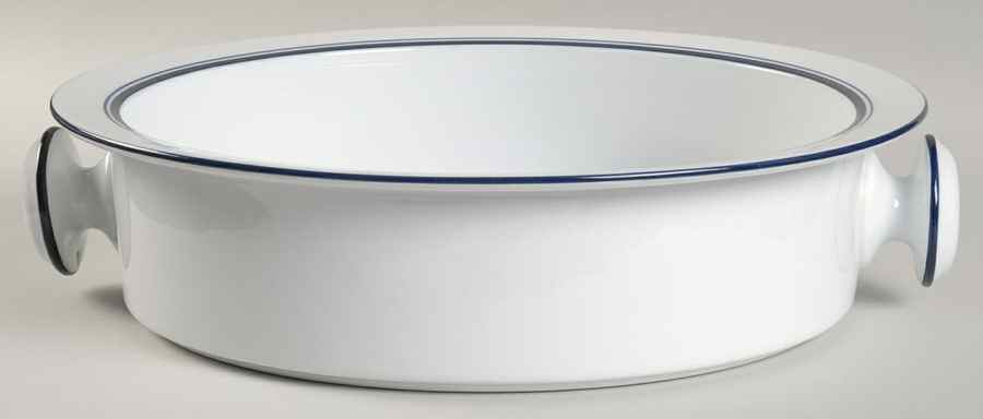 Christianshavn Blue 11" Round Vegetable Bowl by Dansk-1