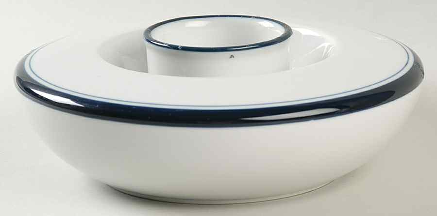 Christianshavn Blue Votive Lamp & Candle Holder No Globe by Dansk-1