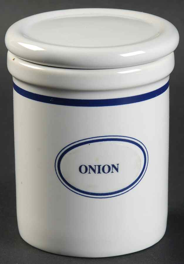 Christianshavn Blue Onion Spice Jar & Lid by Dansk-1