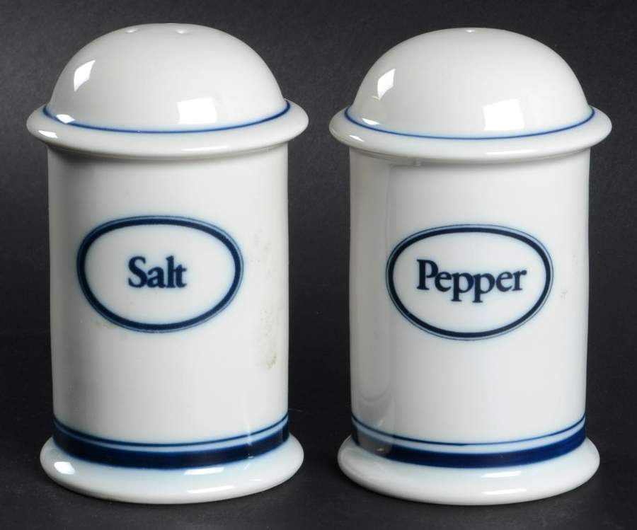 Christianshavn Blue Salt & Pepper Set by Dansk-1