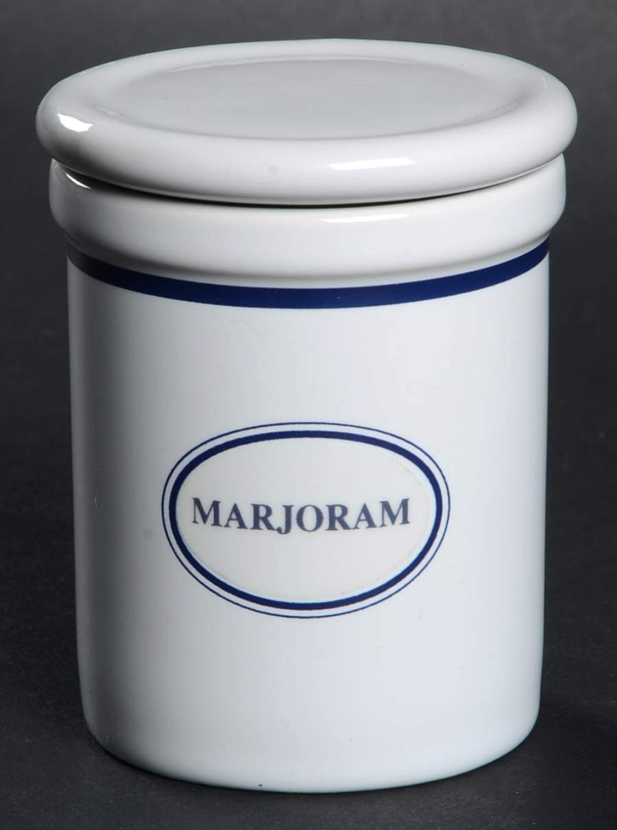 Christianshavn Blue Marjoram Spice Jar & Lid by Dansk-1