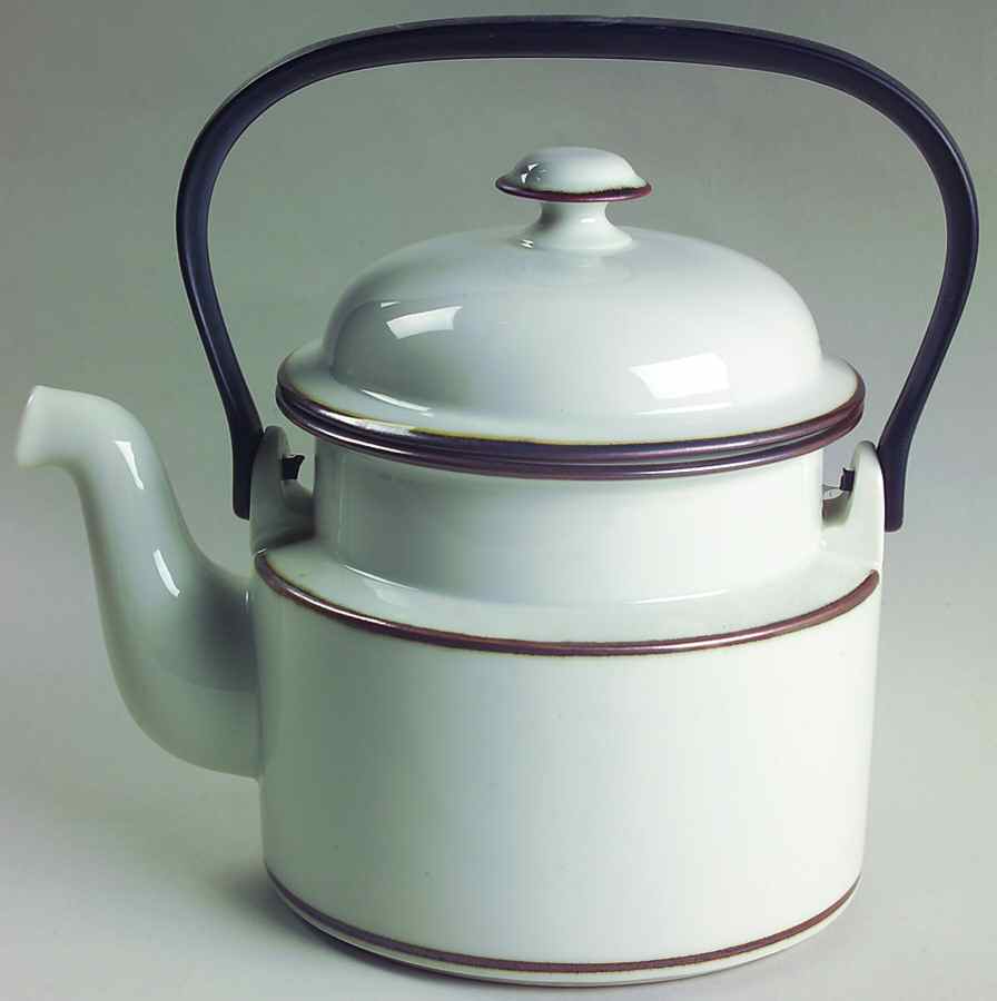 Christianshavn Brown Teapot & Lid by Dansk-1