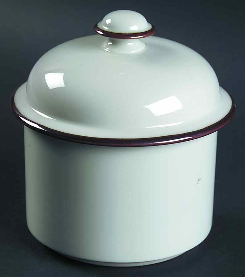 Christianshavn Brown Sugar Bowl & Lid by Dansk-1
