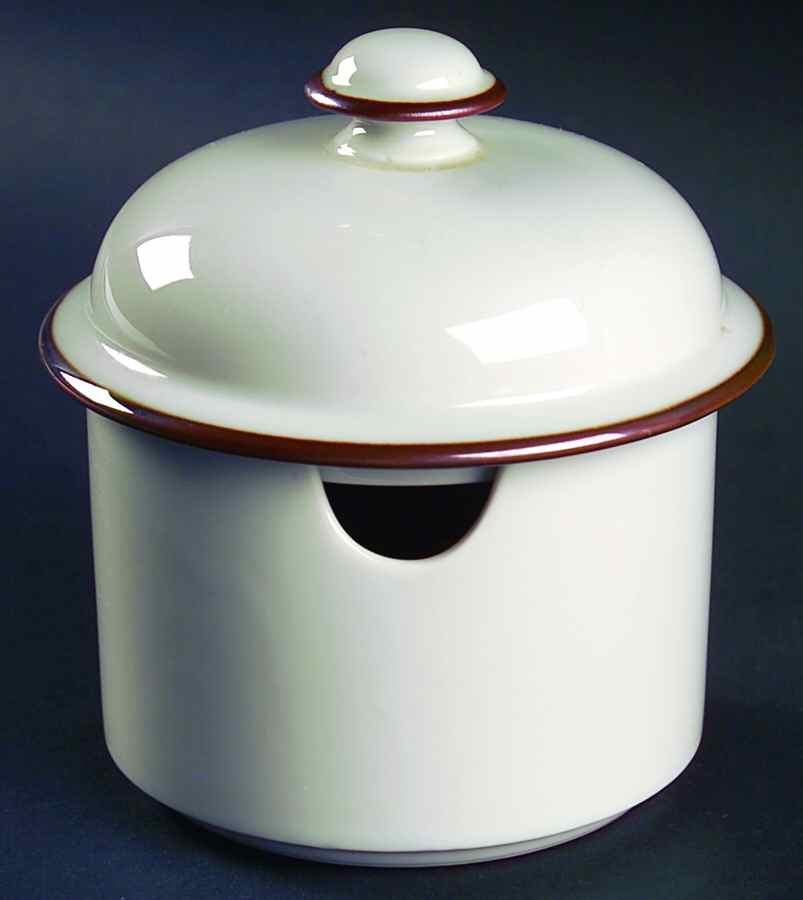 Christianshavn Brown Jam/Jelly & Lid by Dansk-1