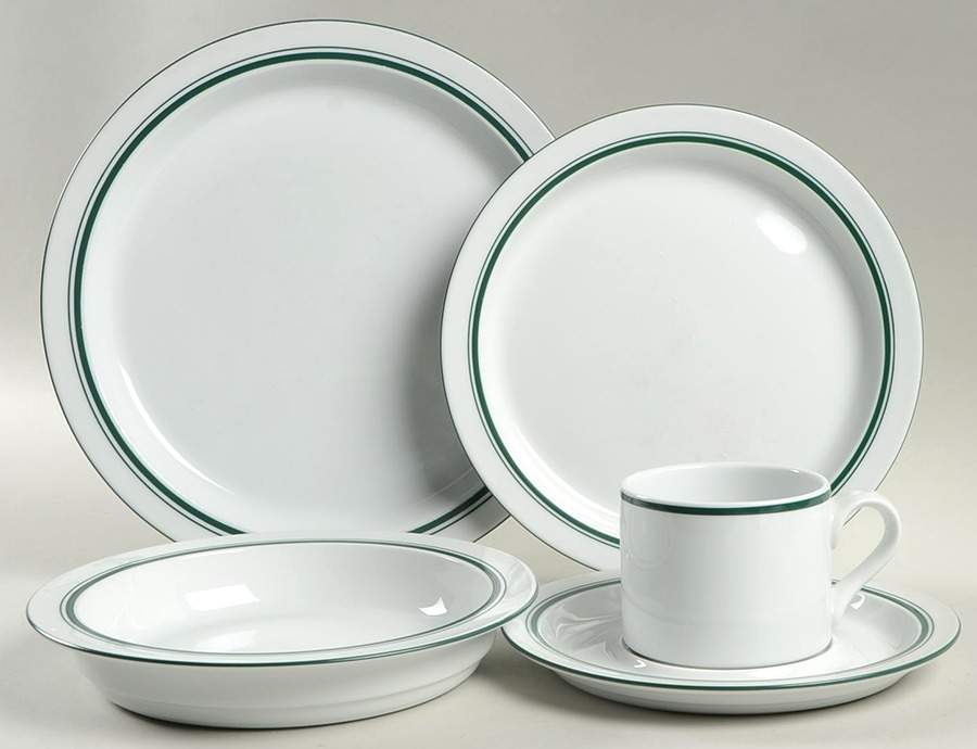 Christianshavn Green 5 Piece Place Setting by Dansk-1