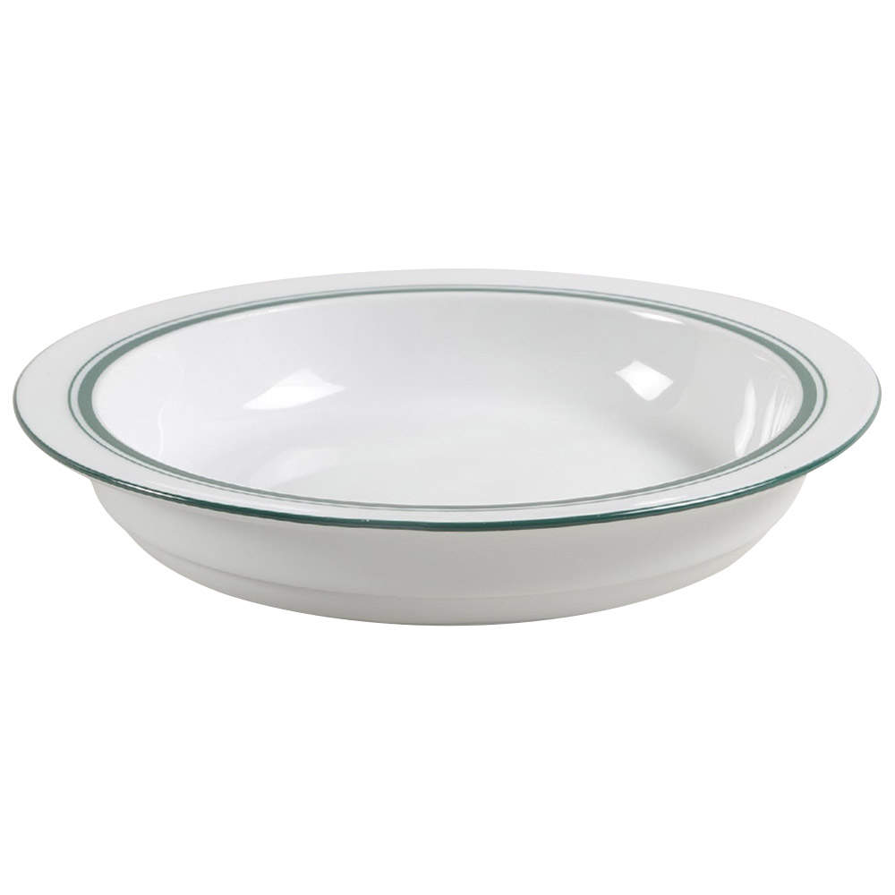 Christianshavn Green Rim Soup Bowl by Dansk-1