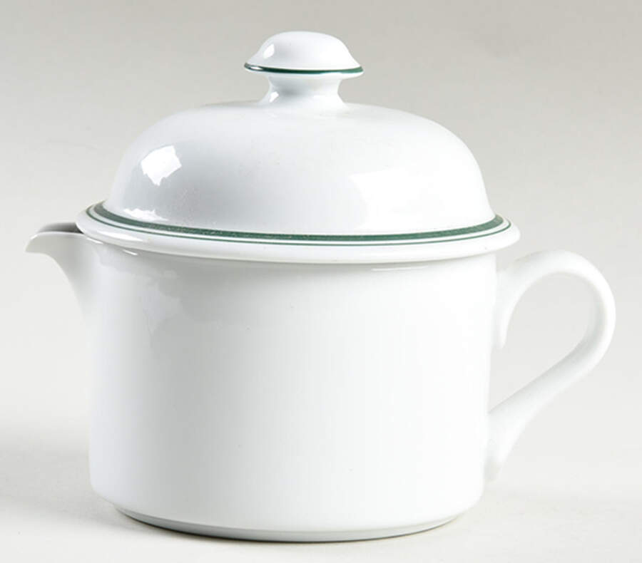 Christianshavn Green Creamer & Lid by Dansk-1