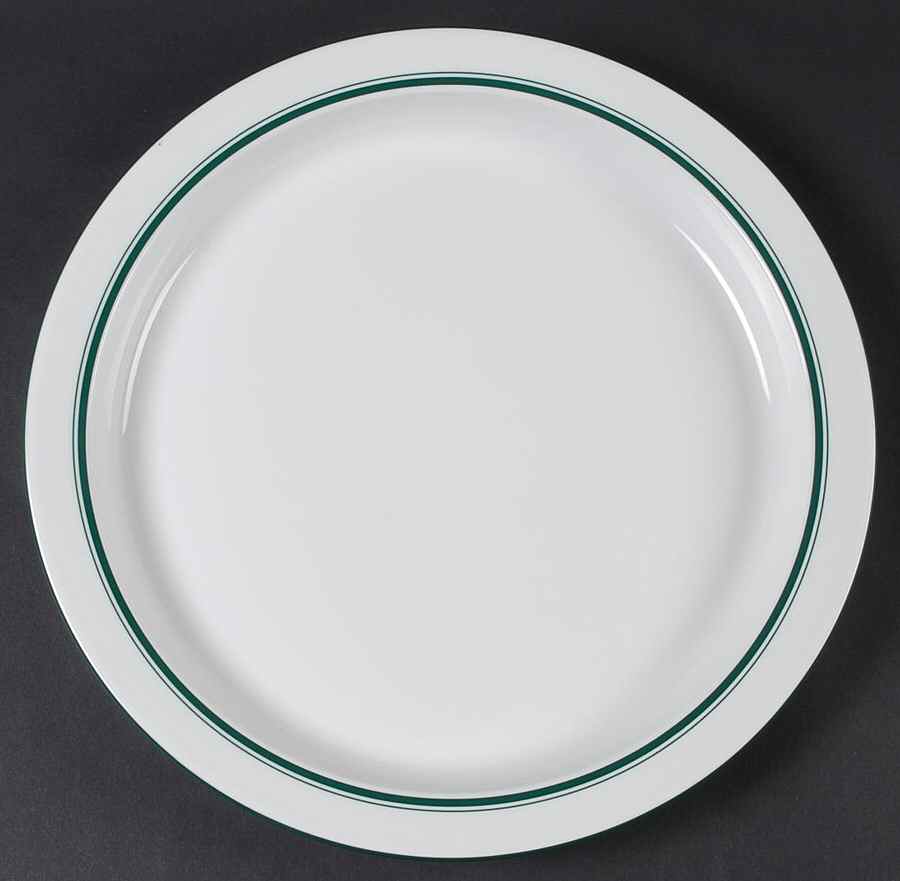 Christianshavn Green 12" Chop Plate (Round Platter) by Dansk-1