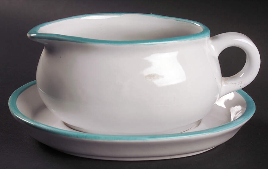 Costa Del Sol Gravy Boat & Underplate by Dansk-1