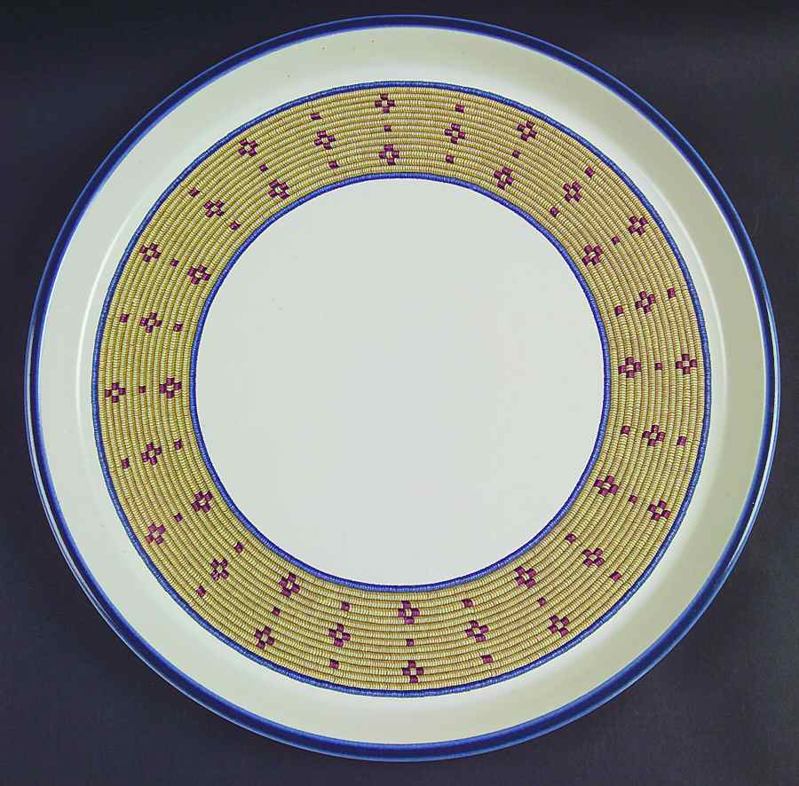 Coil 13" Chop Plate (Round Platter) by Dansk-1