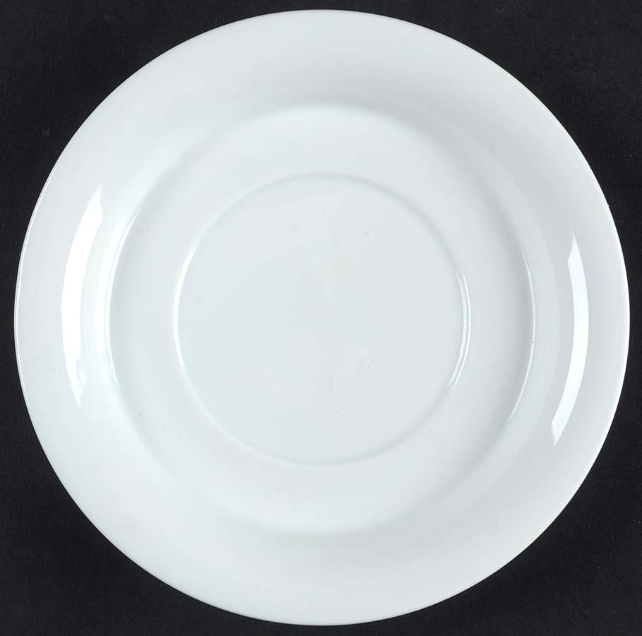 Combination White Saucer by Dansk-1
