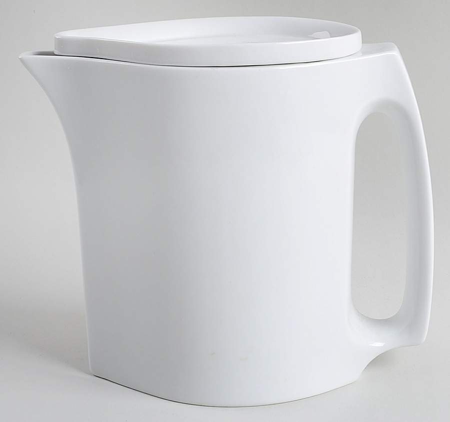 Combination White Coffee Pot & Lid by Dansk-1