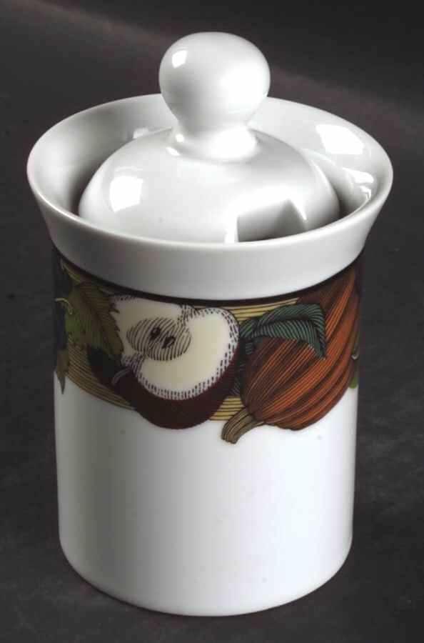 Cornucopia Sugar Bowl & Lid by Dansk-1