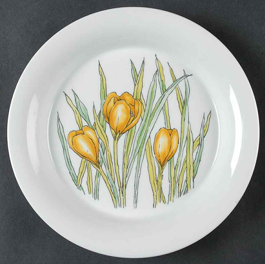 Crocus Salad Plate by Dansk-1
