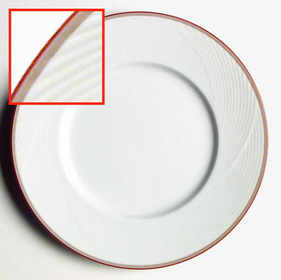 Damask Red Dinner Plate by Dansk-1
