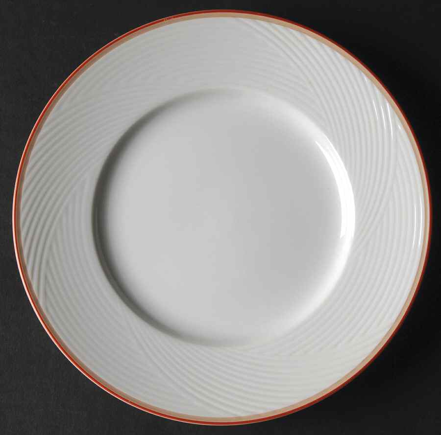 Damask Red Bread & Butter Plate by Dansk-1