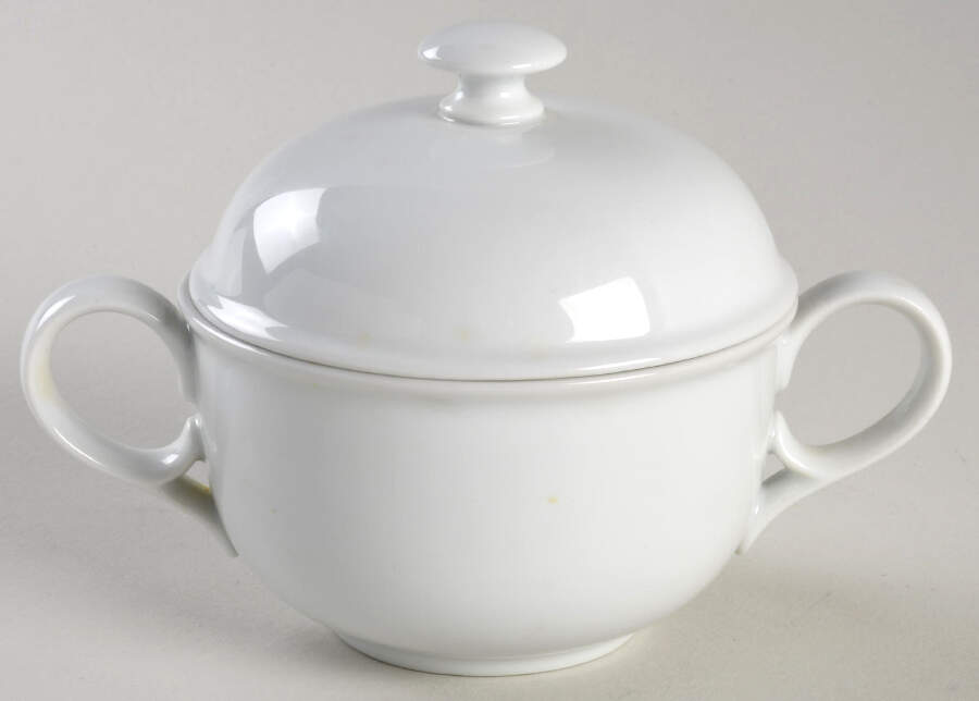 DAN16 Sugar Bowl & Lid by Dansk-1