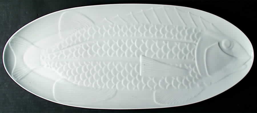 DAN17 24" Fish Platter by Dansk-1