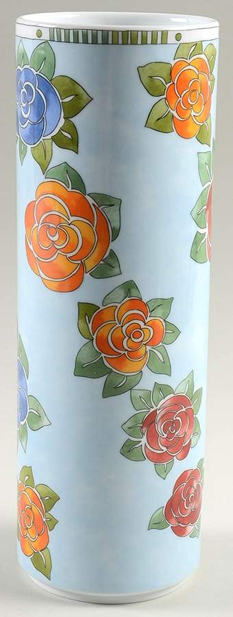 Danika Rose 10" Vase by Dansk-1