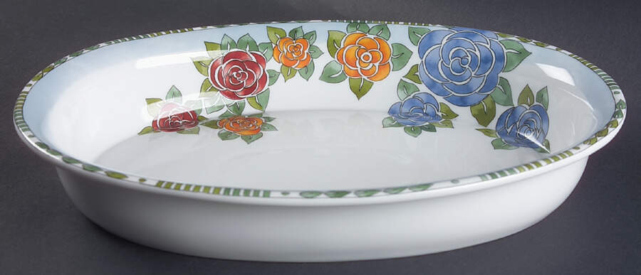Danika Rose Oval Baker by Dansk-1