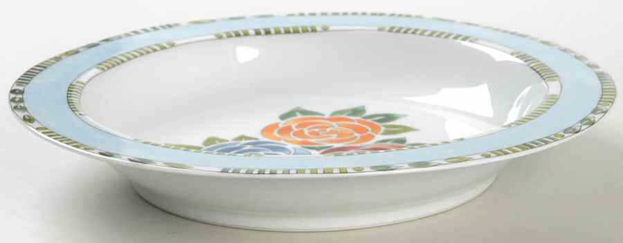 Danika Rose Rim Soup Bowl by Dansk-1
