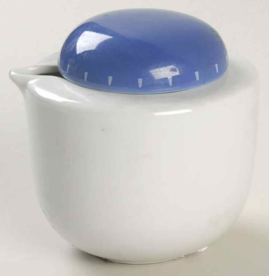 Ditto Blue Creamer & Lid by Dansk-1