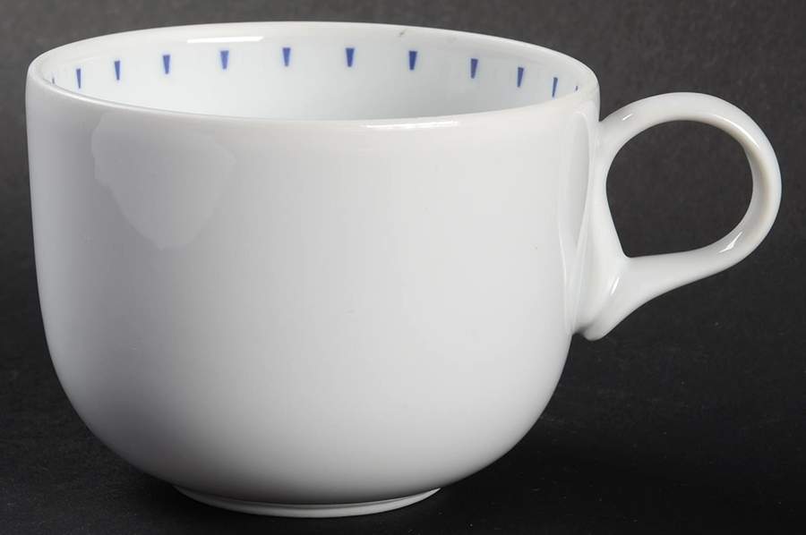 Ditto Blue Flat Cup by Dansk-1