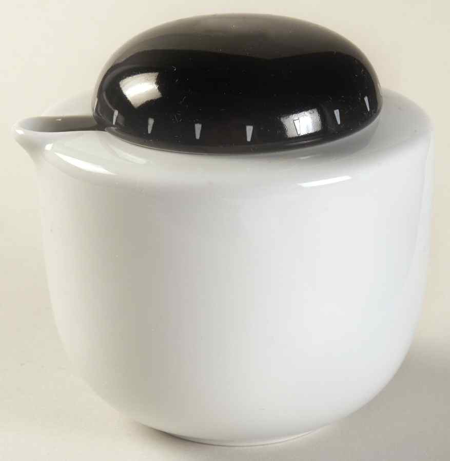 Ditto Black Creamer & Lid by Dansk-1
